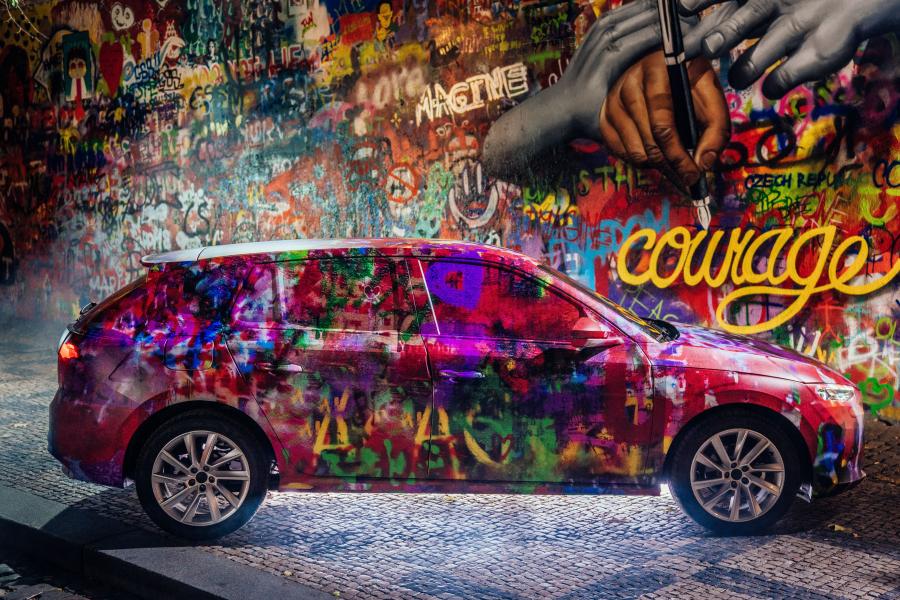  Skoda Scala Art Car by Chemis 2018 года  (фото 7 из 10)